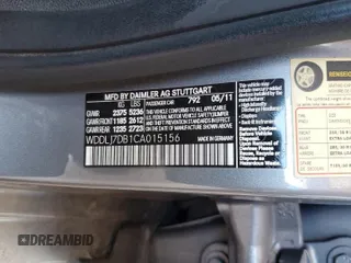 2012 Mercedes-Benz CLS 550 with VIN WDDLJ7DB1CA015156, listed as a Copart auction lot 55313485 with 174,362 mi miles and Salvage Title. Bid and sale history available at DreamBid. Image 12.