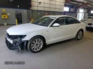 2013 Audi A6 Premium Plus with VIN WAUGGAFC4DN014362, listed as a Copart auction lot 60630365 with 120,283 mi miles and Salvage title. Bid and sale history available at DreamBid. Image 1.