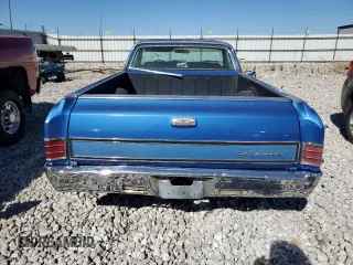 1967 Chevrolet El Camino z VIN 136807Z141910, wystawiony jako Copart lot #75923324 z przebiegiem 70 138 mil mil oraz Szkoda całkowita • Salvage title. Historia ofert i sprzedaży dostępna na DreamBid. Obrazek 6.
