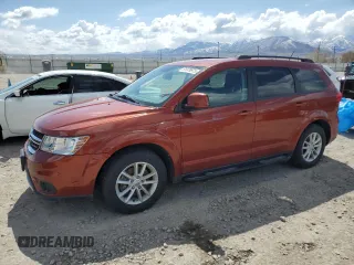 2014 Dodge Journey SXT z VIN 3C4PDDBG2ET290630, wystawiony jako Copart lot #51979975 z przebiegiem 92 688 mil mil oraz Czysty tytuł • Clean title. Historia ofert i sprzedaży dostępna na DreamBid. Obrazek 1.