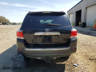 2013 Toyota Highlander with VIN 5TDZK3EH3DS115700, listed as a Copart auction lot 50518195 with 104,040 mi miles and Salvage Title. Bid and sale history available at carsss.com. Image 6.