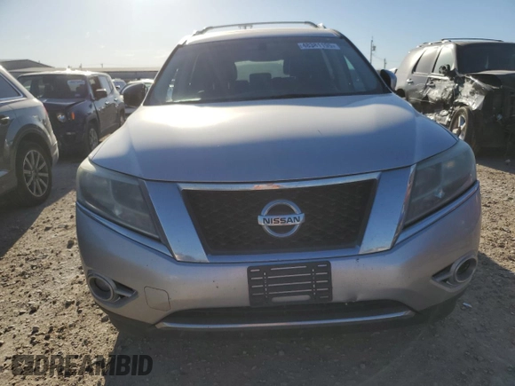 2014 Nissan Pathfinder Platinum with VIN 5N1AR2MMXEC615675, listed as a Copart auction lot 48381195 with 159,776 mi miles and Salvage title. Bid and sale history available at DreamBid. Image 5.