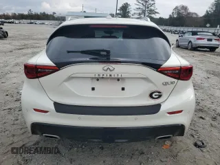 2018 Infiniti QX30 Premium with VIN SJKCH5CP3JA057376, listed as a Copart auction lot 82438634 with 47,412 mi miles and Salvage title. Bid and sale history available at DreamBid. Image 6.