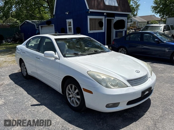 2004 Lexus ES 350 with VIN JTHBA30G345021288, listed as a Copart auction lot 56006065 with 168,469 mi miles and Clean Title. Bid and sale history available at DreamBid. Image 1.