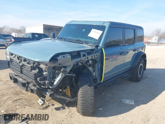 2023 Ford Bronco с VIN 1FMEE5DH3PLB53030, выставлен на аукционе IAAI как лот 41485605 с пробегом 38 808 миль миль и . История ставок и продаж доступна на DreamBid. Изображение 17.