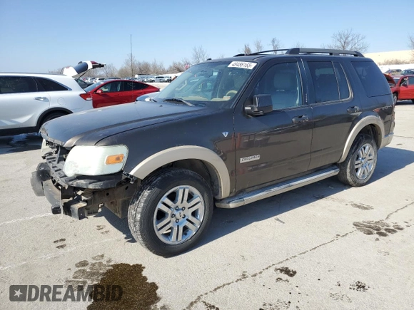 2008 Ford Explorer Eddie Bauer with VIN 1FMEU74878UA61719, listed as a Copart auction lot 48486165 with 189,373 mi miles and Salvage Title. Bid and sale history available at carsss.com. Image 1.