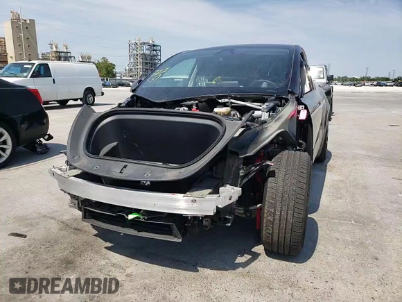 2023 Tesla Model Y Performance with VIN 7SAYGDEF9PF947667, listed as a Copart auction lot 52314795 with 40,634 mi miles and Salvage Title. Bid and sale history available at DreamBid. Image 11.