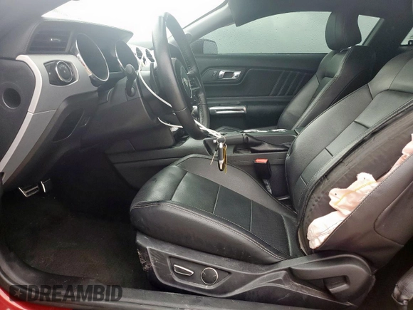 2017 Ford Mustang GT with VIN 1FA6P8CF9H5263452, listed as a Copart auction lot 55241845 with 31,650 mi miles and Salvage title. Bid and sale history available at DreamBid. Image 7.