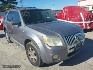 2008 Mercury Mariner with VIN 4M2CU81178KJ06737, listed as a IAAI auction lot 41638001 with 143,895 mi miles. Bid and sale history available at carsss.com. Image 1.