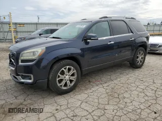 2015 GMC Acadia SLT with VIN 1GKKVRKD8FJ127861, listed as a Copart auction lot 51339945 with 206,265 mi miles and Salvage Title. Bid and sale history available at carsss.com. Image 1.
