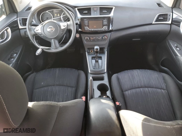 2017 Nissan Sentra SV with VIN 3N1AB7AP0HY303870, listed as a Copart auction lot 82401114 with 93,448 mi miles and Salvage Title. Bid and sale history available at carsss.com. Image 8.