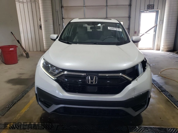 2022 Honda CR-V EX-L с VIN 5J6RW1H85NA004708, выставлен на аукционе Copart как лот 54497915 с пробегом 16 438 миль миль и Списание • Salvage title. История ставок и продаж доступна на DreamBid. Изображение 5.