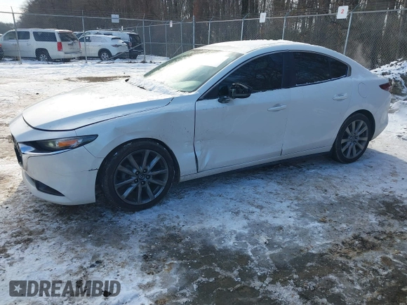 2019 Mazda 3 w/Select with VIN 3MZBPAALXKM106553, listed as a IAAI auction lot 41398725 with 109,906 mi miles. Bid and sale history available at carsss.com. Image 17.