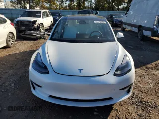 2023 Tesla Model 3 with VIN 5YJ3E1EA2PF642186, listed as a Copart auction lot 76612364 with 9,308 mi miles and Non Repairable. Bid and sale history available at carsss.com. Image 5.