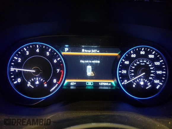 2020 Hyundai Palisade SEL z VIN KM8R4DHE3LU158229, wystawiony jako Copart lot #49879385 z przebiegiem 127 044 mil mil oraz Czysty tytuł • Clean title. Historia ofert i sprzedaży dostępna na DreamBid. Obrazek 9.