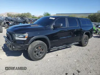 2020 Ram 1500 Rebel with VIN 1C6SRFLM6LN286161, listed as a Copart auction lot 61503965 with 119,391 mi miles and Salvage title. Bid and sale history available at DreamBid. Image 1.