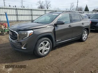 2019 GMC Terrain SLE with VIN 3GKALTEX9KL212960, listed as a Copart auction lot 49743915 with 93,732 mi miles and Clean Title. Bid and sale history available at carsss.com. Image 1.