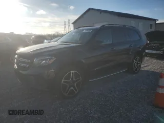 2018 Mercedes-Benz GLS with VIN 4JGDF7DE8JB012770, listed as a Copart auction lot 49995485 with 150,959 mi miles and Clean Title. Bid and sale history available at carsss.com. Image 1.