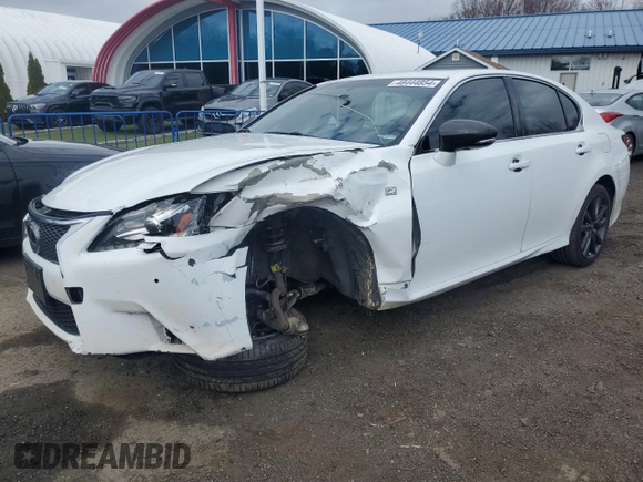2014 Lexus GS 350 with VIN JTHCE1BL7E5026728, listed as a Copart auction lot 48444854 with 130,388 mi miles and Clean Title. Bid and sale history available at carsss.com. Image 1.