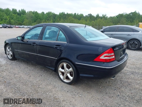2006 Mercedes-Benz C 230 Sport with VIN WDBRF52H06F781855, listed as a IAAI auction lot 42186689 with 241,696 mi miles and . Bid and sale history available at DreamBid. Image 3.