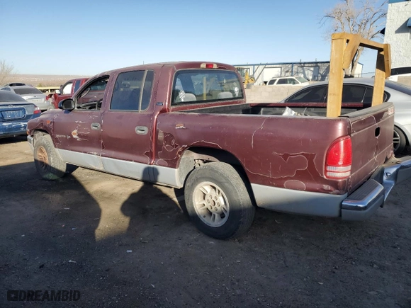 2000 Dodge Dakota Sport with VIN 1B7GL2AN1YS608072, listed as a Copart auction lot 83624164 with 171,499 mi miles and Salvage Title. Bid and sale history available at carsss.com. Image 2.