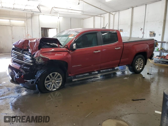 2016 GMC Canyon 4WD SLT z VIN 1GTG6DE30G1104614, wystawiony jako Copart lot #50416425 z przebiegiem 147 777 mil mil oraz Szkody całkowita. Historia ofert i sprzedaży dostępna na DreamBid. Obrazek 1.