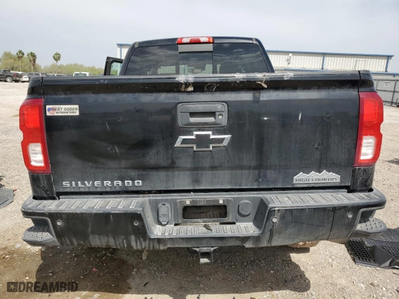 2018 Chevrolet Silverado 1500 High Country with VIN 3GCUKTEC0JG129790, listed as a Copart auction lot 48162625 with 79,315 mi miles and Salvage Title. Bid and sale history available at carsss.com. Image 6.
