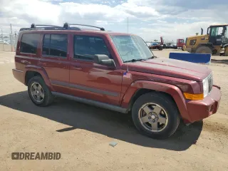 2007 Jeep Commander Sport with VIN 1J8HG48P27C611625, listed as a Copart auction lot 62676385 with 188,477 mi miles and Clean title. Bid and sale history available at DreamBid. Image 4.