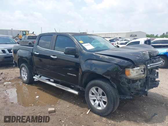 2015 GMC Canyon 2WD SLE with VIN 1GTG5BE3XF1226497, listed as a IAAI auction lot 42106960 with 97,360 mi miles and . Bid and sale history available at DreamBid. Image 1.