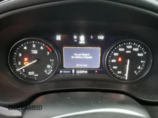 2021 Cadillac XT4 AWD Premium Luxury with VIN 1GYFZDR43MF057481, listed as a Copart auction lot 80966804 with 52,339 mi miles and Salvage Title. Bid and sale history available at carsss.com. Image 9.