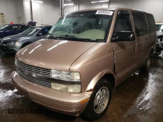 2003 Chevrolet Astro with VIN 1GNEL19X93B144732, listed as a Copart auction lot 88990585 with 282,328 mi miles and Salvage Title. Bid and sale history available at carsss.com. Image 1.