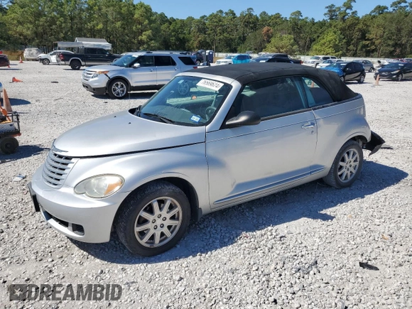 2007 Chrysler PT Cruiser with VIN 3C3JY45X37T626475, listed as a Copart auction lot 76569624 with 49,153 mi miles and Salvage Title. Bid and sale history available at carsss.com. Image 1.