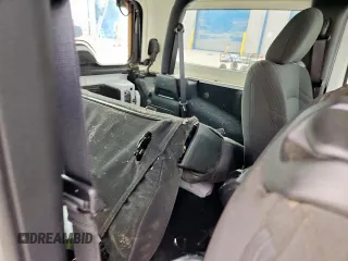 2023 Jeep Wrangler Sport with VIN 1C4HJXAG4PW667732, listed as a Copart auction lot 61261215 with 48,089 mi miles and Salvage title. Bid and sale history available at DreamBid. Image 10.