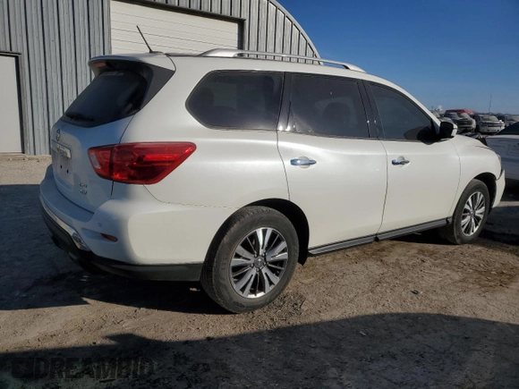2018 Nissan Pathfinder Platinum z VIN 5N1DR2MM4JC633404, wystawiony jako Copart lot #86541774 z przebiegiem 141 455 mil mil oraz Szkoda całkowita • Salvage title. Historia ofert i sprzedaży dostępna na DreamBid. Obrazek 3.