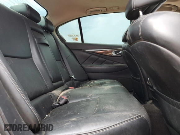 2015 Infiniti Q50 with VIN JN1BV7AP3FM342500, listed as a Copart auction lot 60143085 with 199,848 mi miles and Salvage title. Bid and sale history available at DreamBid. Image 10.