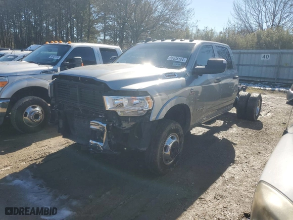 2022 Ram 3500 Chassis Cab Tradesman with VIN 3C7WRTCL3NG235571, listed as a Copart auction lot 86638184 with 46,582 mi miles and Salvage Title. Bid and sale history available at carsss.com. Image 1.
