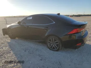 2017 Lexus IS 350 with VIN JTHBE1D22H5030500, listed as a Copart auction lot 80878414 with 76,788 mi miles and Salvage Title. Bid and sale history available at DreamBid. Image 2.