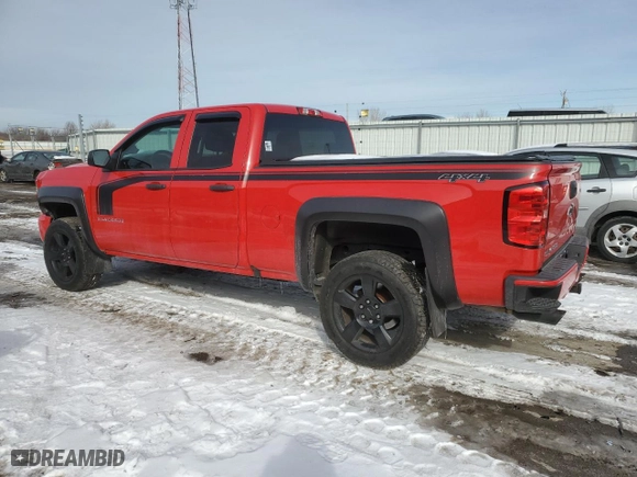 2017 Chevrolet Silverado 1500 Custom with VIN 1GCVKPEC5HZ371562, listed as a Copart auction lot 45990355 with 81,463 mi miles and Salvage Title. Bid and sale history available at carsss.com. Image 2.