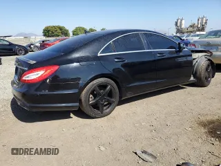 2012 Mercedes-Benz CLS 550 with VIN WDDLJ7DB3CA009455, listed as a Copart auction lot 58867835 with 122,400 mi miles and Clean title. Bid and sale history available at DreamBid. Image 3.
