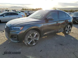 2023 Audi Q5 Sportback S line Prestige with VIN WA16AAFY4P2168176, listed as a Copart auction lot 86652044 with 21,051 mi miles and Salvage title. Bid and sale history available at DreamBid. Image 1.