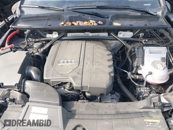 2023 Audi Q5 Premium with VIN WA1ABAFY3P2044813, listed as a IAAI auction lot 41651809 with 19,001 mi miles and . Bid and sale history available at DreamBid. Image 10.