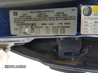 2012 GMC Canyon z VIN 1GTH5PFE3C8116573, wystawiony jako Copart lot #43233405 z przebiegiem 157 370 mil mil oraz Szkoda całkowita • Salvage title. Historia ofert i sprzedaży dostępna na DreamBid. Obrazek 13.