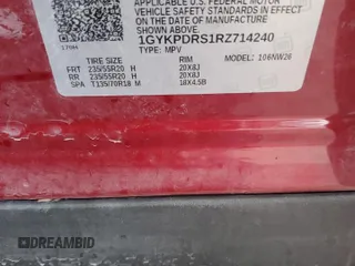 2024 Cadillac XT6 AWD Premium Luxury z VIN 1GYKPDRS1RZ714240, wystawiony jako Copart lot #55758365 z przebiegiem Nie podano mil oraz Szkody całkowita. Historia ofert i sprzedaży dostępna na DreamBid. Obrazek 13.