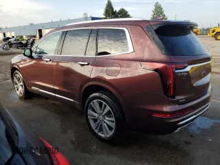 2022 Cadillac XT6 Premium Luxury with VIN 1GYKPDRS7NZ135215, listed as a Copart auction lot 67701694 with 30,498 mi miles and Non Repairable. Bid and sale history available at carsss.com. Image 2.