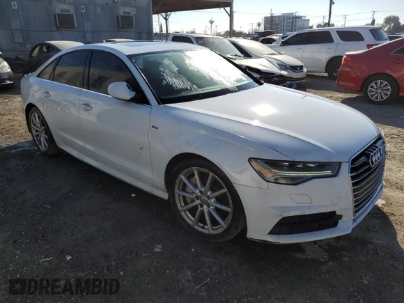 2018 Audi A6 Premium Plus with VIN WAUD8AFC1JN007252, listed as a Copart auction lot 46547795 with 78,980 mi miles and Salvage Title. Bid and sale history available at carsss.com. Image 4.