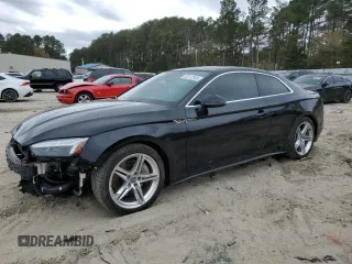 2020 Audi A5 Premium Plus z VIN WAUTNAF58LA002873, wystawiony jako Copart lot #53747345 z przebiegiem 39 908 mil mil oraz Szkoda całkowita • Salvage title. Historia ofert i sprzedaży dostępna na DreamBid. Obrazek 1.
