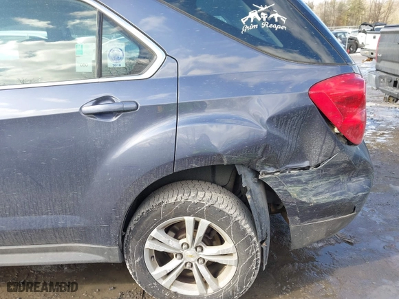 2013 Chevrolet Equinox LS with VIN 2GNFLCEK2D6265262, listed as a IAAI auction lot 41675729 with 74,185 mi miles. Bid and sale history available at carsss.com. Image 6.