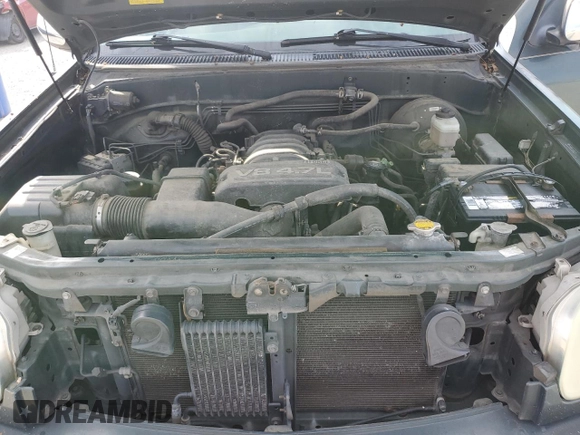 2005 Toyota Tundra SR5 with VIN 5TBDT44135S484424, listed as a Copart auction lot 54311125 with 444,876 mi miles and Clean Title. Bid and sale history available at DreamBid. Image 11.