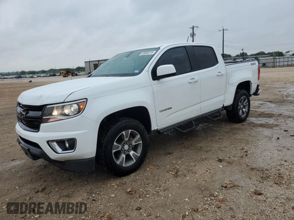 2019 Chevrolet Colorado 2WD Z71 with VIN 1GCGSDEN7K1202545, listed as a Copart auction lot 55469215 with 83,786 mi miles and Clean title. Bid and sale history available at DreamBid. Image 1.