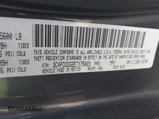 2014 Dodge Journey Limited with VIN 3C4PDDDG2ET175023, listed as a IAAI auction lot 41646669 with 112,663 mi miles and . Bid and sale history available at carsss.com. Image 9.